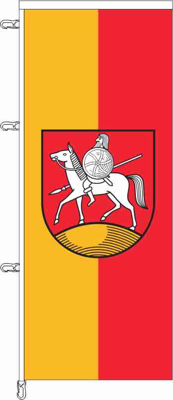 Auslegerfahne Adenstedt 120 x 300 cm Qualität Marinflag