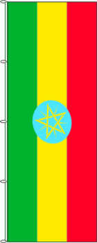 Flagge Äthiopien 200 x 80 cm Marinflag