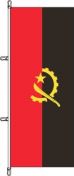 Flagge Angola 200 x 80 cm