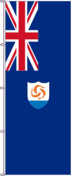 Flagge Anguilla 400 x 150 cm