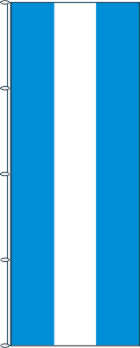 Flagge Argentinien ohne Wappen 300 x 120 cm