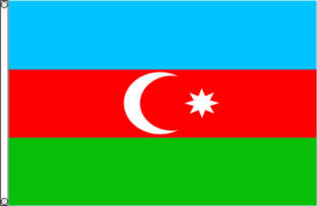 Flagge Aserbaidschan 150 x 90 cm