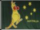 Flagge Austr.: Boxendes Känguruh 150 x 90 cm