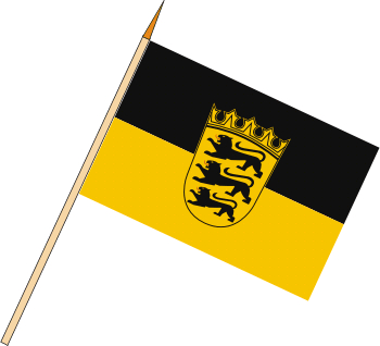 Stockflagge Fahne Flagge Paderborn 30 x 45 cm
