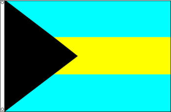 Flagge Bahamas 150 x 90 cm
