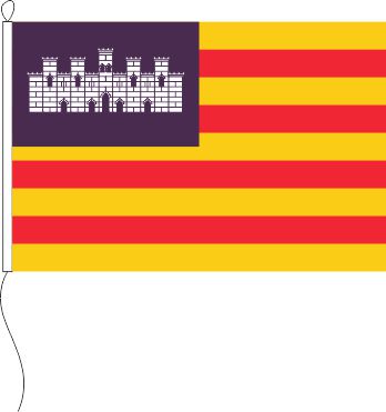Flagge Balearen 80 x 120 cm