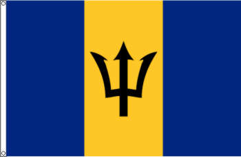 Flagge Barbados 150 x 90 cm
