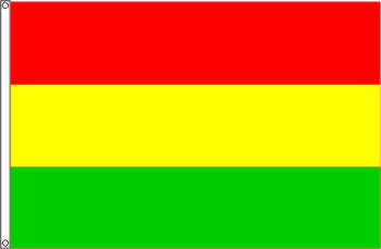 Flagge Bolivien 150 x 90 cm