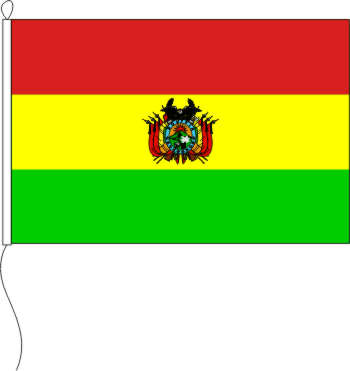 Flagge Bolivien Staatsflagge 80 X 120 cm Marinflag