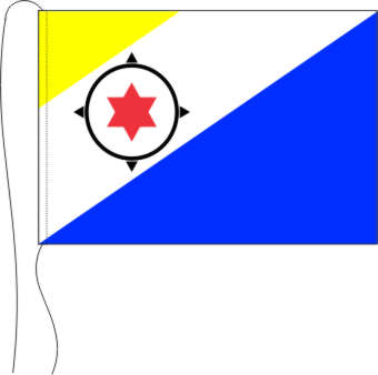 Tischflagge Bonaire 15 x 25 cm
