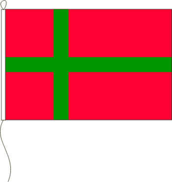Flagge Bornholm 60 x 40 cm