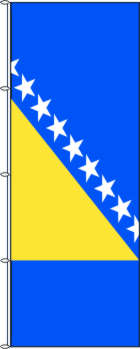 Flagge Bosnien-Herzegowina 200 x 80 cm