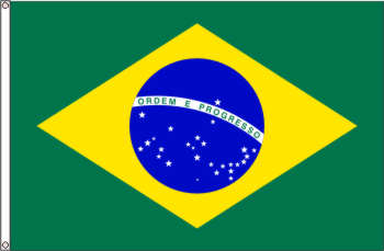 Flagge Brasilien 150 x 90 cm