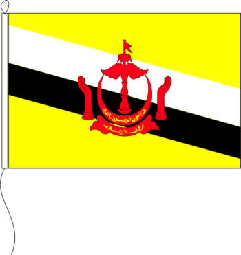 Flagge Brunei 40 x 60 cm