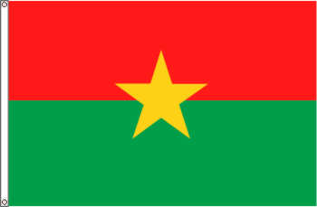 Flagge Burkina Faso 150 x 90 cm