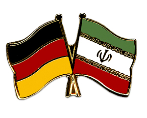 Anstecknadel Deutschland-Iran (VE 5 Stück) 2,2 cm