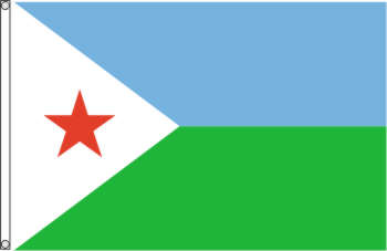 Flagge Djibouti 150 x 90 cm