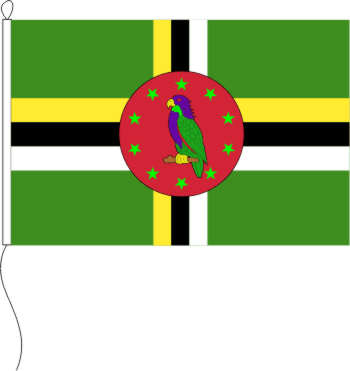 Flagge Dominika 40 x 60 cm