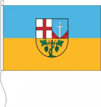 Flagge Gemeinde Ensch 120 x 200 cm Marinflag