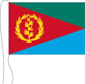 Tischflagge Eritrea 15 x 25 cm