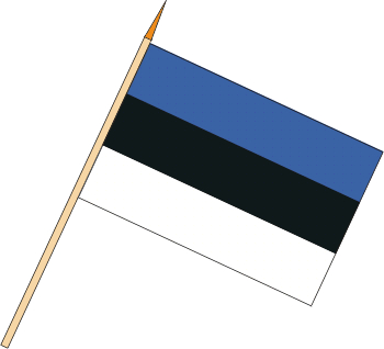 Stockflagge Estland (VE 10 Stück) 30 x 45 cm