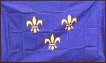 Flagge Fleur-de-Lis Frankreich 150 x 90 cm