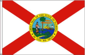Flagge Florida 90 x 150 cm