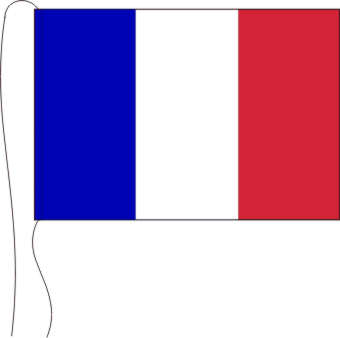Tischflagge Frankreich 15 x 25 cm