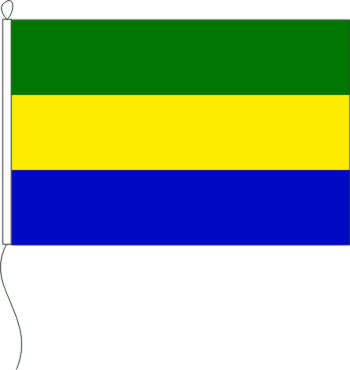 Flagge Gabun 60 x 90 cm