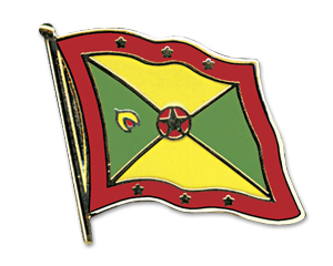 Anstecknadel Grenada (VE 5 Stück) 2,0 cm