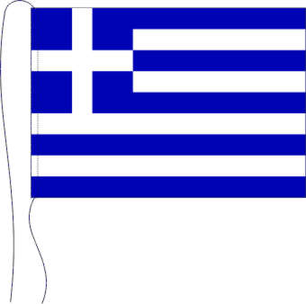 Tischflagge Griechenland 15 x 25 cm