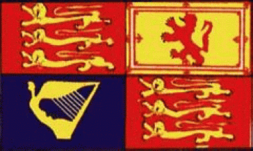 Flagge Großbritannien Königl. Stander 150 x 90 cm