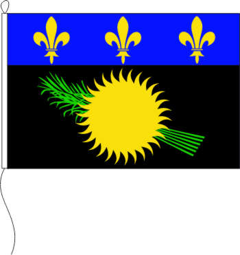 Flagge Guadeloupe 40 x 60 cm