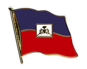 Anstecknadel Haiti (VE 5 Stück) 2,0 cm