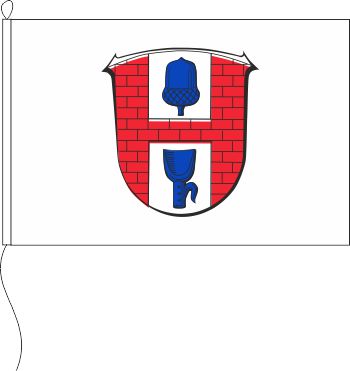 Fahne Gemeinde Hassendorf    120 x 80 cm Qualität Marinflag