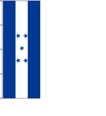 Flagge Honduras 500 x 150 cm