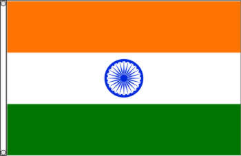 Flagge Indien 90 x 150 cm