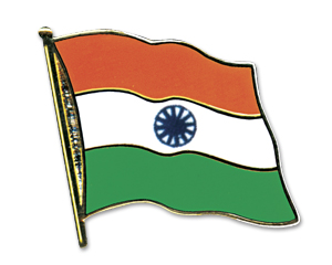 Anstecknadel Indien (VE 5 Stück) 2,0 cm