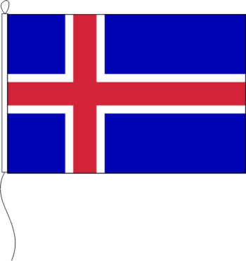 Flagge Island 250 x 150 cm Marinflag