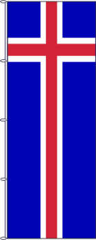 Flagge Island 200 x 80 cm Marinflag