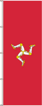 Flagge Isle of Man 500 x 150 cm