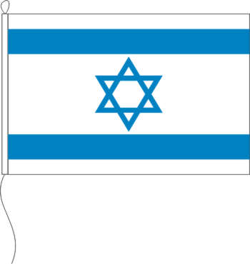 Flagge Israel 30 x 20 cm Marinflag