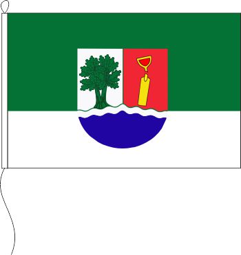 Flagge Gemeinde Itzstedt 30 x 45 cm
