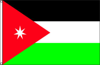 Flagge Jordanien 150 x 90 cm
