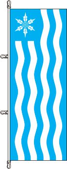 Flagge Gemeinde Kampen (Sylt) 200 x 80 cm