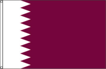 Flagge Katar 150 x 90 cm