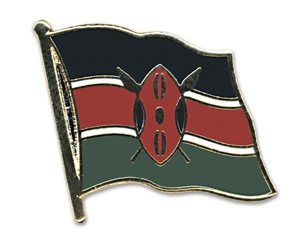 Anstecknadel Kenia (VE 5 Stück) 2,0 cm