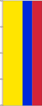 Flagge Kolumbien 200 x 80 cm Marinflag