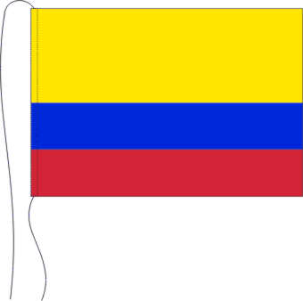 Tischflagge Kolumbien 15 x 25 cm