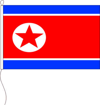 Flagge Korea Nord - Restposten 100 x 150 cm